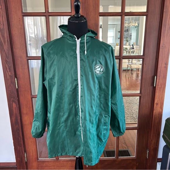 Defenders of Wildlife Hooded Windbreaker Poncho - Picture 4 of 9